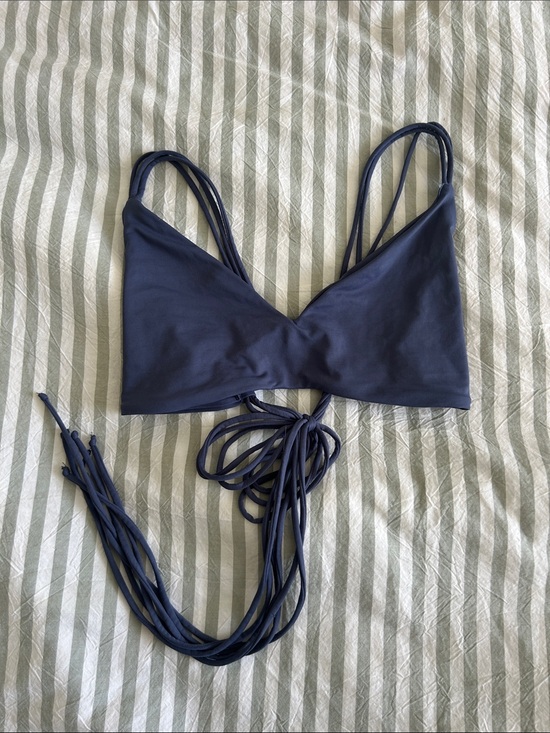 Boys + Arrows Other - Boys + Arrows Multi-Strap Tie Bikini Top